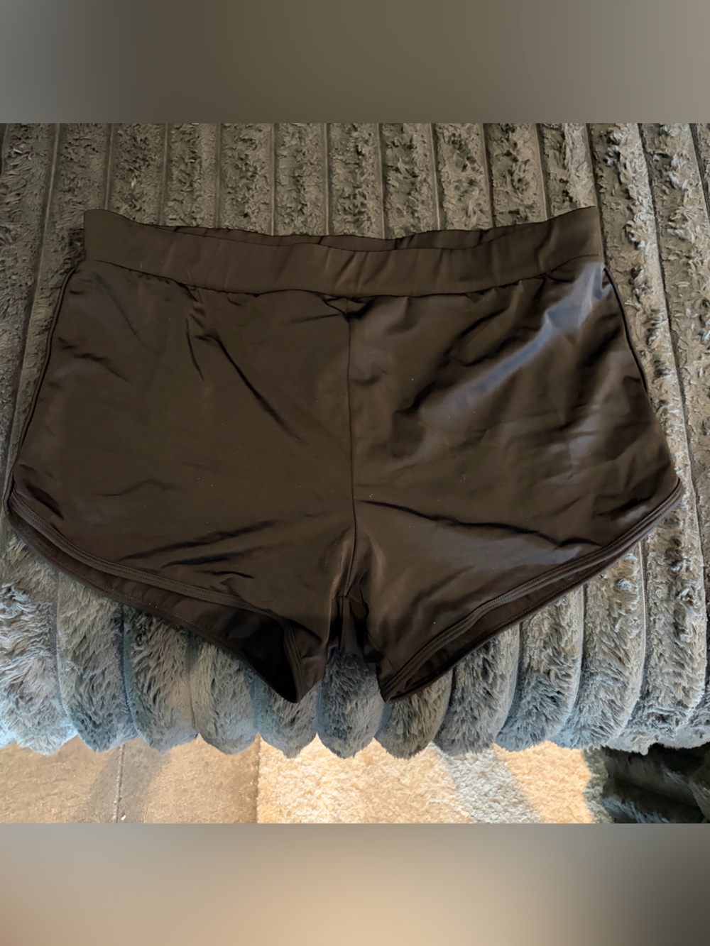 torrid Black Women's Swim Performance Shorts
